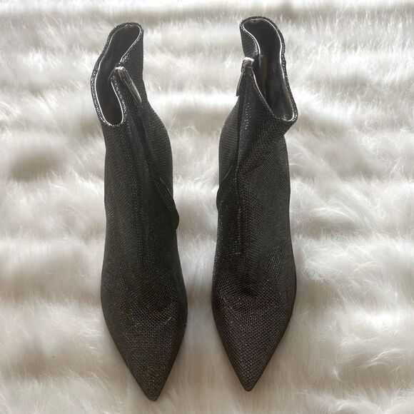 Gianvito Rossi Glitter Ankle Booties - Picture 9 of 10